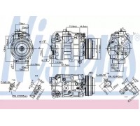 890218 NISSENS - купить в магазине запчастей по Украине