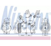 890237 NISSENS - купити в магазині запчастин по Україні