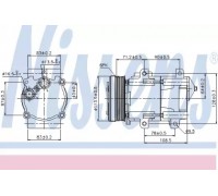 89046 NISSENS - купить в магазине запчастей по Украине