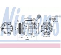 89047 NISSENS - купить в магазине запчастей по Украине