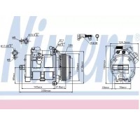 89081 NISSENS - купить в магазине запчастей по Украине