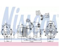 89095 NISSENS - купить в магазине запчастей по Украине