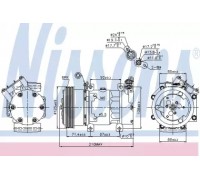 89159 NISSENS - купить в магазине запчастей по Украине