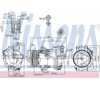 89216 NISSENS - купить в магазине запчастей по Украине