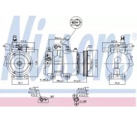 89279 NISSENS - купить в магазине запчастей по Украине