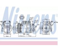 89304 NISSENS - купить в магазине запчастей по Украине