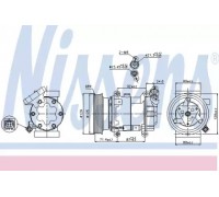 Компрессор, кондиционер NISSENS 89332 89332 NISSENS - купить в магазине запчастей по Украине