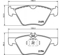 8DB355007861 HELLA PAGID - купить в магазине запчастей по Украине