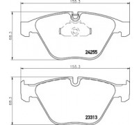 Комплект тормозных колодок, дисковый тормоз HELLA PAGID 8DB 355 013-931 8DB355013931 HELLA PAGID - купить в магазине запчастей по Украине