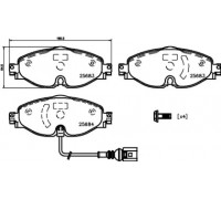 Комплект тормозных колодок, дисковый тормоз HELLA PAGID 8DB 355 020-191 8DB355020191 HELLA PAGID - купить в магазине запчастей по Украине