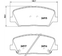 8DB355020591 HELLA PAGID - купить в магазине запчастей по Украине