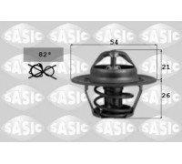 Термостат, охлаждающая жидкость SASIC 9000037 9000037 SASIC - купить в магазине запчастей по Украине