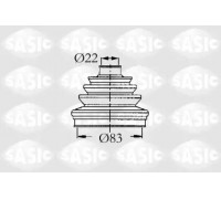 9004607 SASIC - купить в магазине запчастей по Украине