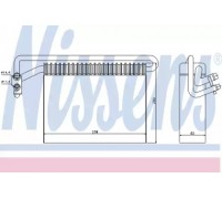 Испаритель, кондиционер NISSENS 92177 92177 NISSENS - купить в магазине запчастей по Украине