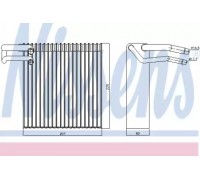 Испаритель, кондиционер NISSENS 92188 92188 NISSENS - купить в магазине запчастей по Украине