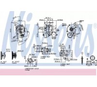 Компрессор, наддув NISSENS 93132 93132 NISSENS - купить в магазине запчастей по Украине