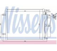 Конденсатор, кондиционер NISSENS 940069 940069 NISSENS - купить в магазине запчастей по Украине