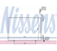 Конденсатор, кондиционер NISSENS 940107 940107 NISSENS - купить в магазине запчастей по Украине