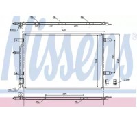 Конденсатор, кондиционер NISSENS 940139 940139 NISSENS - купить в магазине запчастей по Украине