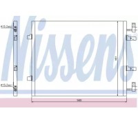 Конденсатор, кондиционер NISSENS 940147 940147 NISSENS - купить в магазине запчастей по Украине