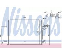Конденсатор, кондиционер NISSENS 940183 940183 NISSENS - купить в магазине запчастей по Украине