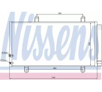 Конденсатор NISSENS 940194 940194 NISSENS - купити в магазині запчастин по Україні