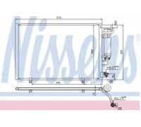 Конденсатор, кондиционер NISSENS 940286 940286 NISSENS - купить в магазине запчастей по Украине