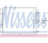 Конденсатор, кондиционер NISSENS 940428 940428 NISSENS - купить в магазине запчастей по Украине