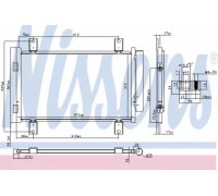 Конденсатор, кондиционер NISSENS 940635 940635 NISSENS - купить в магазине запчастей по Украине