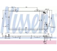 Конденсатор, кондиционер NISSENS 94206 94206 NISSENS - купить в магазине запчастей по Украине