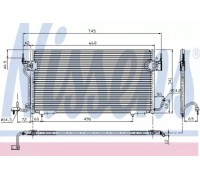 Конденсатор, кондиционер NISSENS 94276 94276 NISSENS - купить в магазине запчастей по Украине