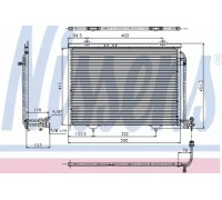 Конденсатор, кондиционер NISSENS 94282 94282 NISSENS - купить в магазине запчастей по Украине