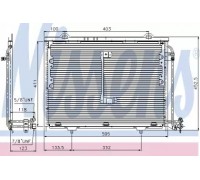 Конденсатор, кондиционер NISSENS 94284 94284 NISSENS - купить в магазине запчастей по Украине