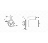 Стартер MAGNETI MARELLI 943223438010 943223438010 MAGNETI MARELLI - купить в магазине запчастей по Украине