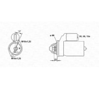 Стартер MAGNETI MARELLI 943251887010 943251887010 MAGNETI MARELLI - купить в магазине запчастей по Украине