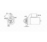 Стартер MAGNETI MARELLI 943253101010 943253101010 MAGNETI MARELLI - купить в магазине запчастей по Украине
