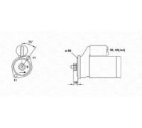 Стартер MAGNETI MARELLI 943253107010 943253107010 MAGNETI MARELLI - купить в магазине запчастей по Украине
