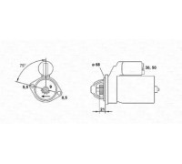 Стартер MAGNETI MARELLI 943254082010 943254082010 MAGNETI MARELLI - купить в магазине запчастей по Украине