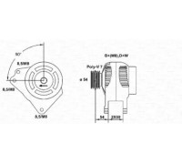 Генератор MAGNETI MARELLI 943355013010 943355013010 MAGNETI MARELLI - купить в магазине запчастей по Украине