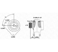 Генератор MAGNETI MARELLI 943355052010 943355052010 MAGNETI MARELLI - купить в магазине запчастей по Украине