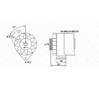 Генератор MAGNETI MARELLI 943356510010 943356510010 MAGNETI MARELLI - купить в магазине запчастей по Украине