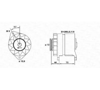 Генератор MAGNETI MARELLI 943356934010 943356934010 MAGNETI MARELLI - купить в магазине запчастей по Украине