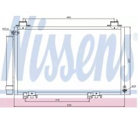 Конденсатор, кондиционер NISSENS 94516 94516 NISSENS - купить в магазине запчастей по Украине