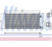 Конденсатор, кондиционер NISSENS 94577 94577 NISSENS - купить в магазине запчастей по Украине