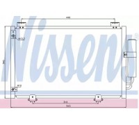 Конденсатор, кондиционер NISSENS 94581 94581 NISSENS - купить в магазине запчастей по Украине