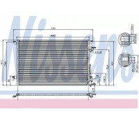 Конденсатор, кондиционер NISSENS 94597 94597 NISSENS - купить в магазине запчастей по Украине
