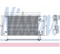 Конденсатор, кондиционер NISSENS 94598 94598 NISSENS - купить в магазине запчастей по Украине