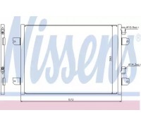 Конденсатор, кондиционер NISSENS 94673 94673 NISSENS - купить в магазине запчастей по Украине