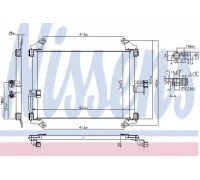 Конденсатор, кондиционер NISSENS 94700 94700 NISSENS - купить в магазине запчастей по Украине
