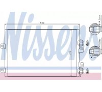 Конденсатор, кондиционер NISSENS 94745 94745 NISSENS - купить в магазине запчастей по Украине